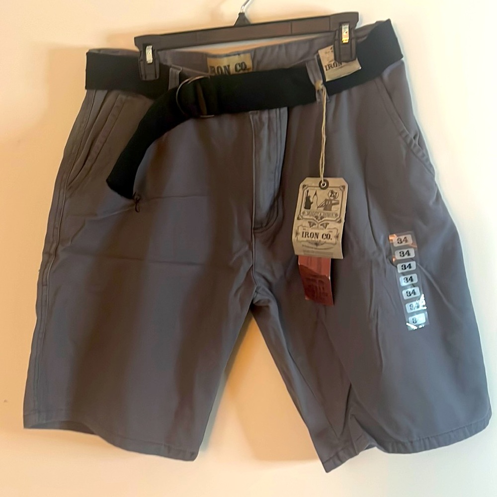 New brand Iron Co 34 shorts